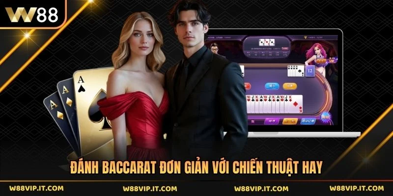 Đánh baccarat đơn giản với chiến thuật hay 