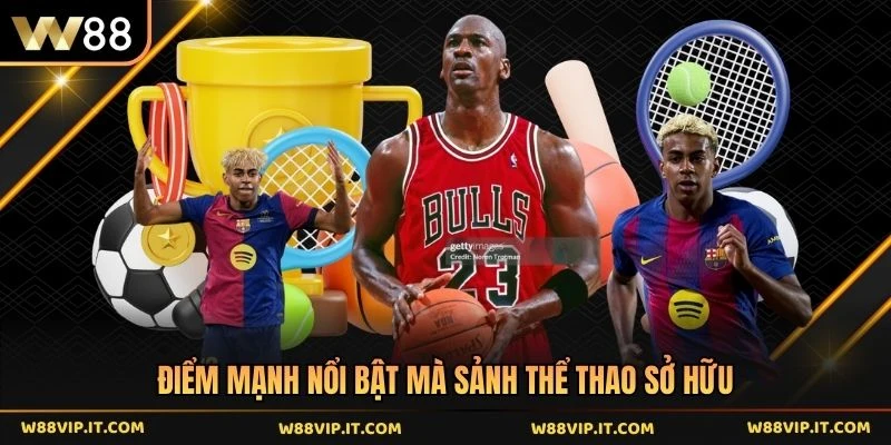 Điểm mạnh nổi bật mà sảnh thể thao sở hữu 
